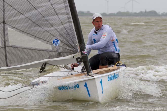 2013 Deltalloyd Regatta - Pieter Jan Postma, Finn © Thom Touw http://www.thomtouw.com